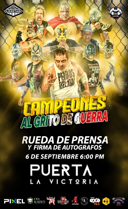 Rueda de Prensa Campeones Al Grito de Guerra