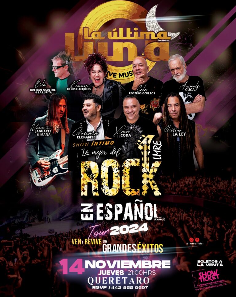 Revive la Época Dorada del Rock con ‘Lo Mejor del Rock en Español Tour 2024’