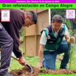 Gran reforestación en Campo Alegre., ¡Cumpliendo nuestro compromiso en todo el Estado! Ricardo Astudillo Diputado Federal