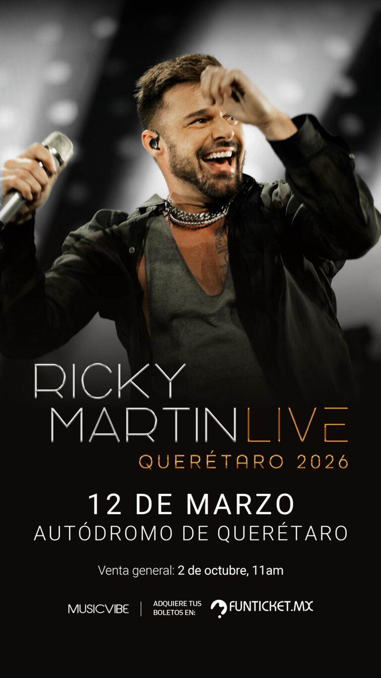 Ricky Martin regresa a #Querétaro
