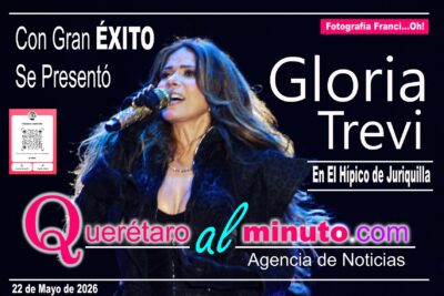 Con Gran ÉXITO Se Presentó Gloria Trevi En El Hípico de Juriquilla