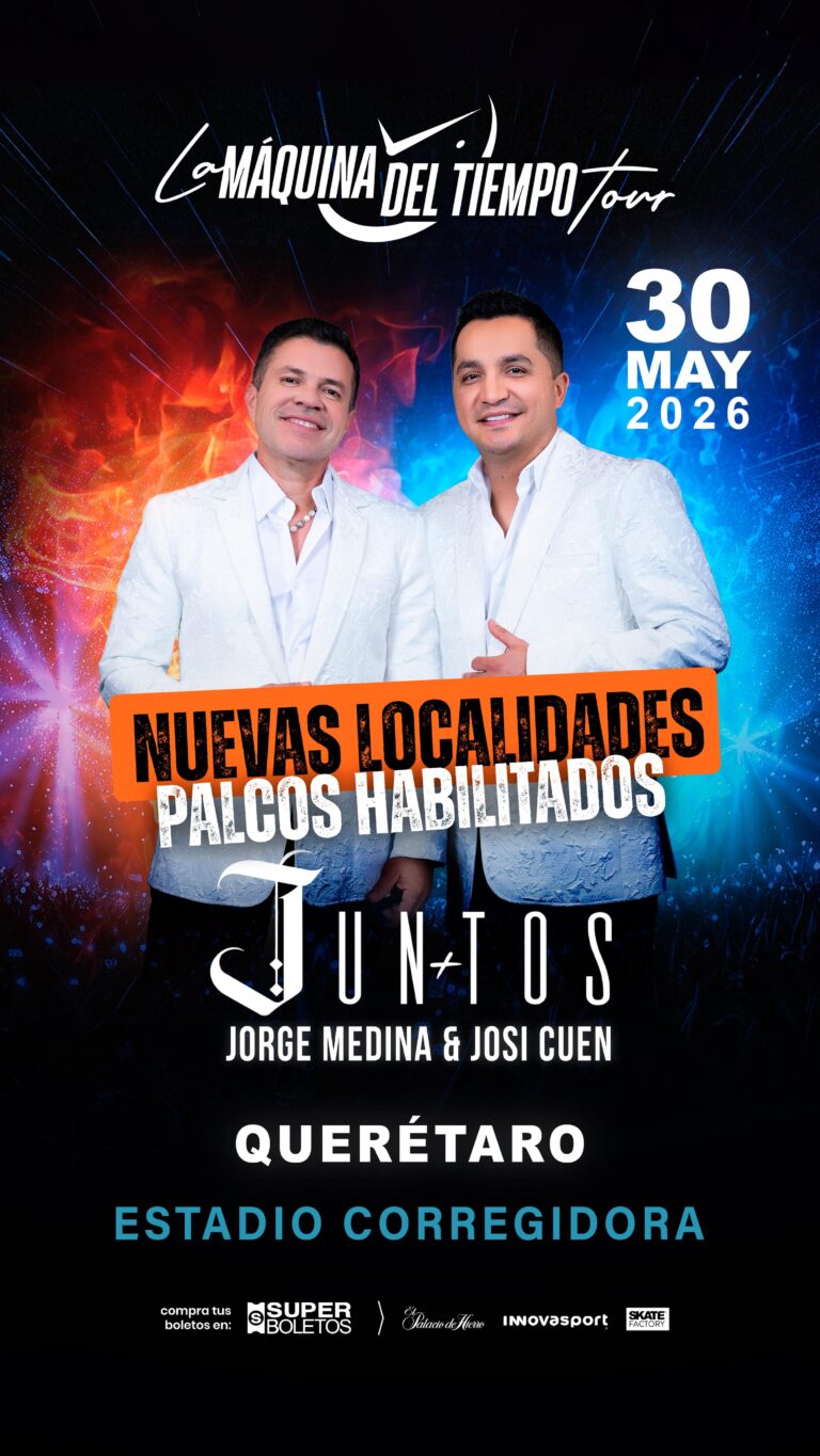N U E V A S L O C A L I D A D E S  ¡La máquina del tiempo llega a Querétaro!
