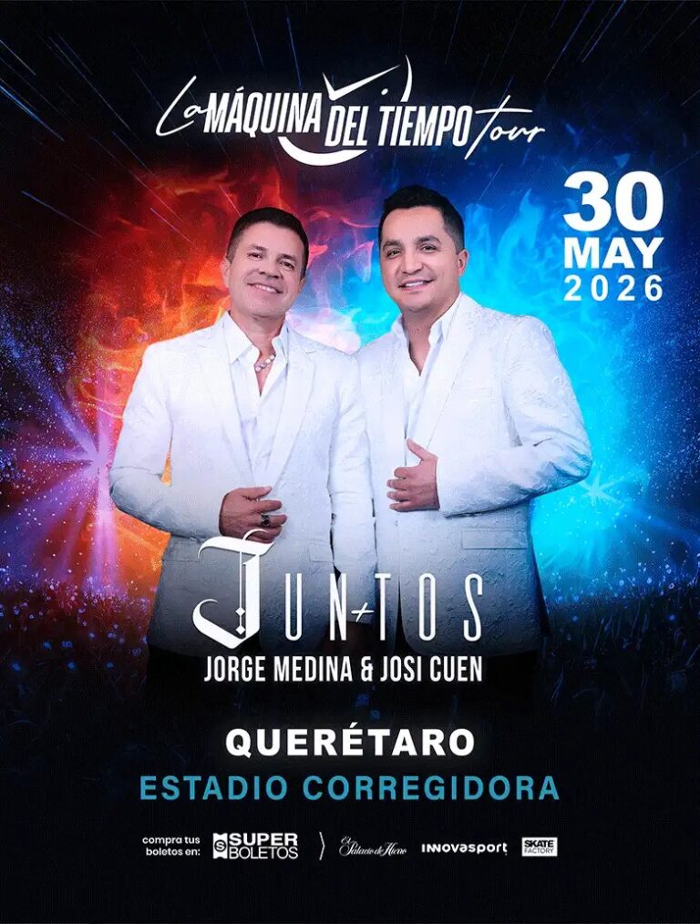 Juntos Jorge Medina & Josi Cuen 10 de Mayo de 2026. Estadio Corregidora de Querétaro