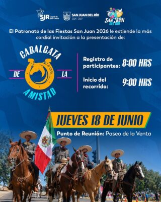 Mañana Es La Cabalgata de La Amistad.