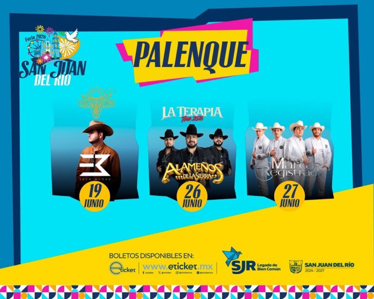 Elenco Palenque de La Feria San Juan del Río 2026